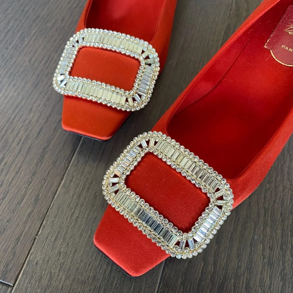 Roger Vivier Crystal Strass T45 - Picture 3 of 5